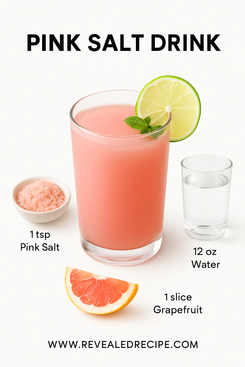 Pink salt drink Pink salt drink
